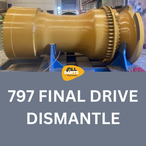 CATERPILLAR 797 FINAL DRIVE DISMANTLING - LIST OF PARTS