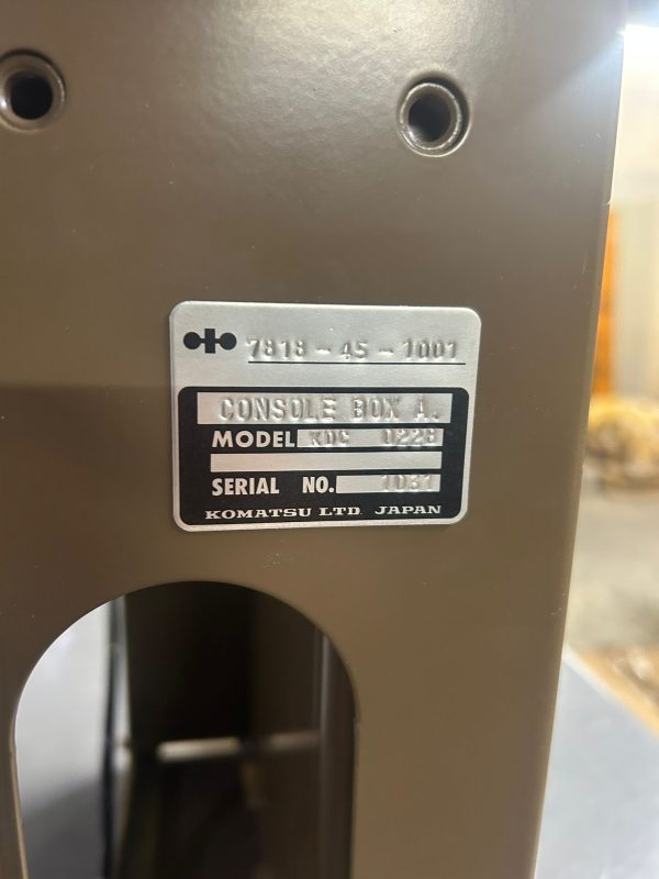 KOMATSU 7818-45-1001 Controller 7818451001 - Image 3